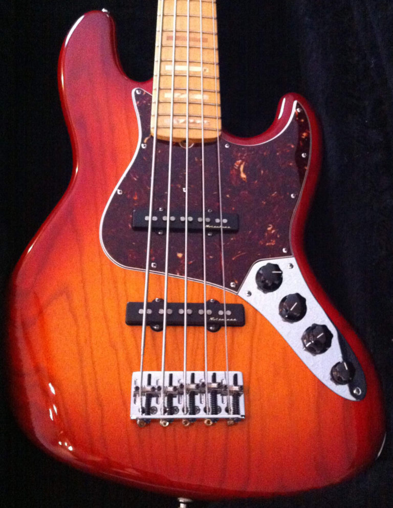 custom fender bass pickguads
